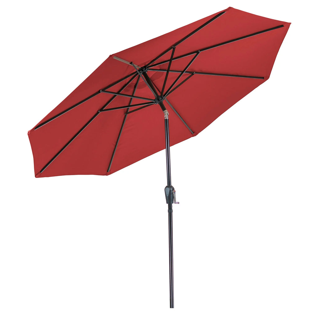 9' Round 8Rib Aluminum Market Umbrella U86478