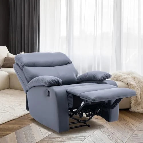 Manual Recliner Chair Dark Gray J383018