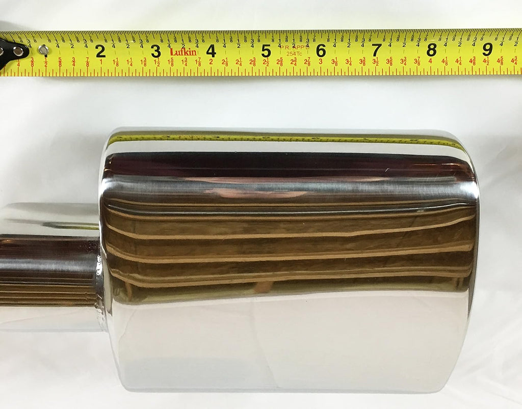 Polished Stainless Steel Exhaust Tip Pack of 2 X203982