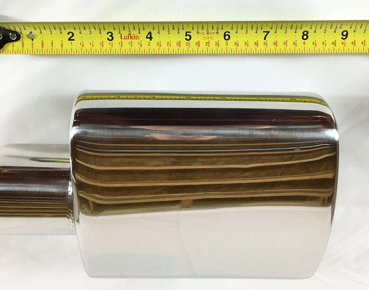 Polished Stainless Steel Exhaust Tip Pack of 2 X203982