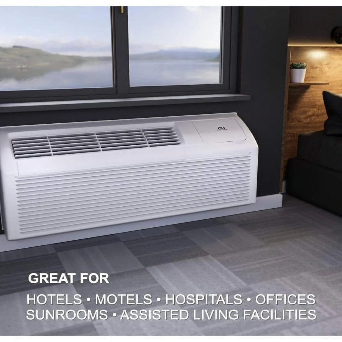 15000 BTU 230V Smart PTAC Air Conditioner Heater H621833