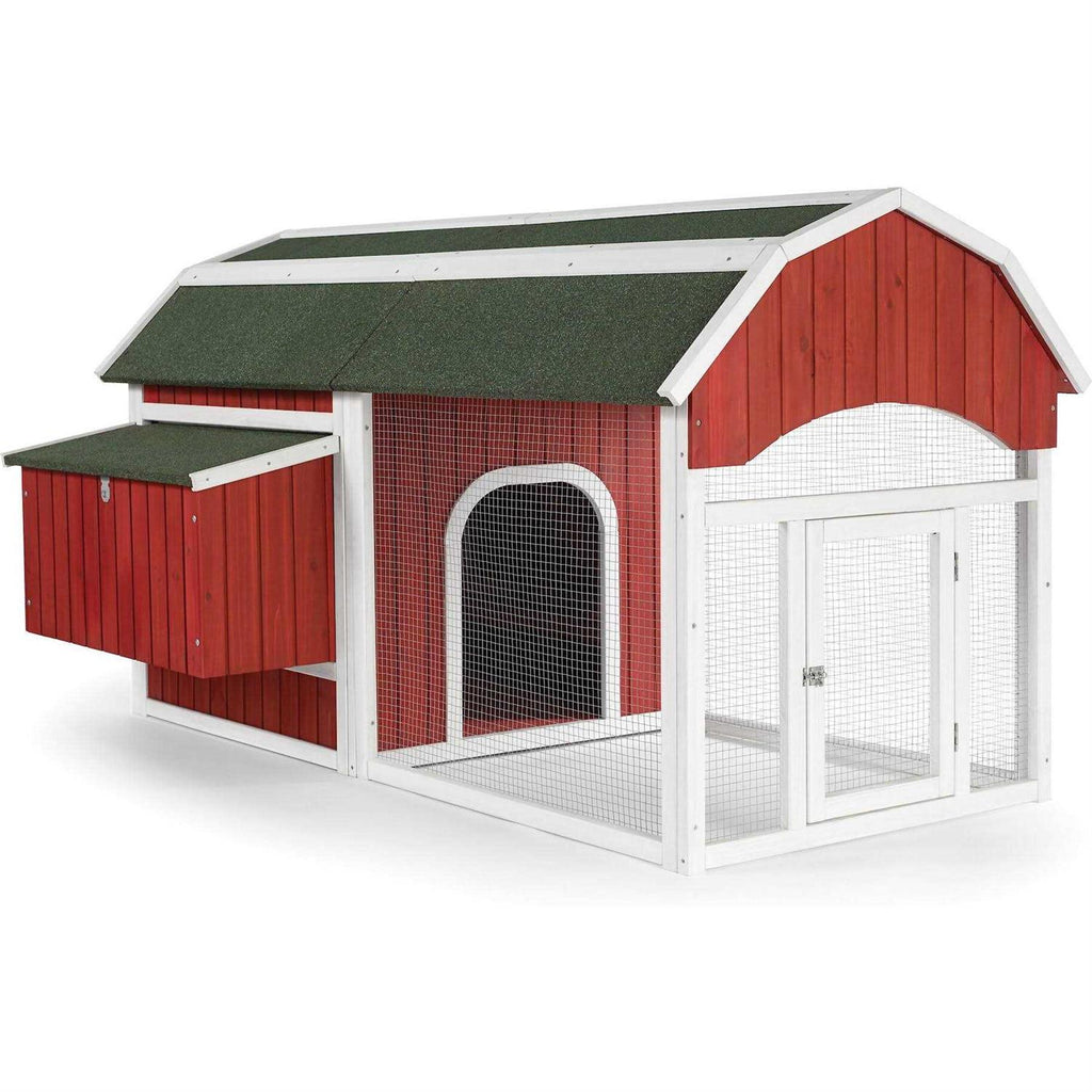 Red Barn Chicken Coop X9126