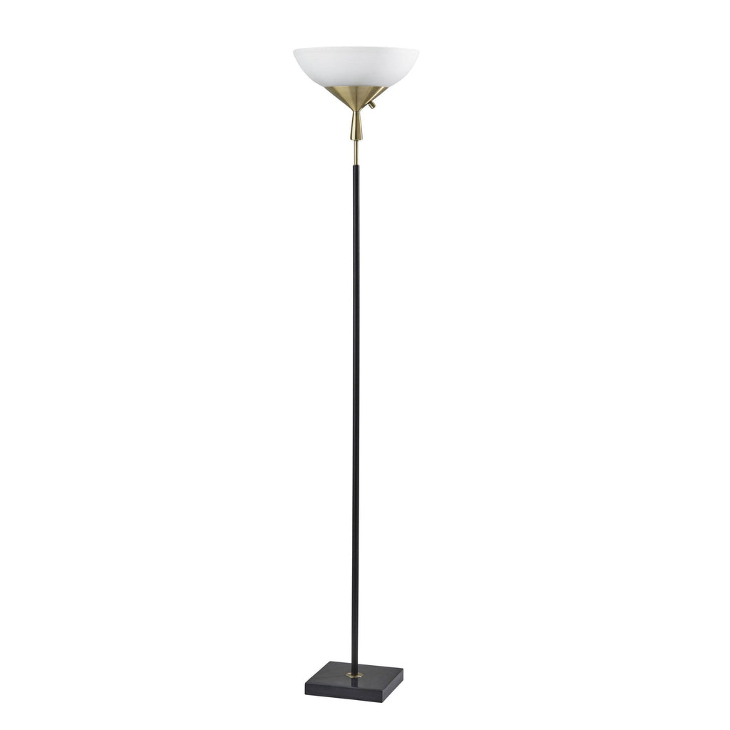 Black Torchiere Lamp K15346