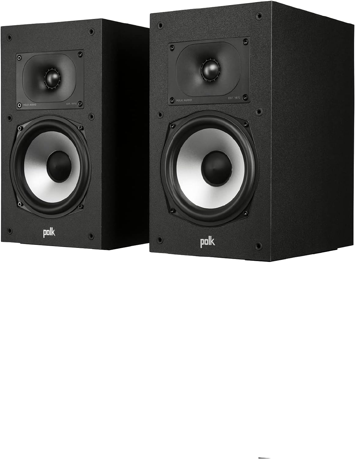 Pair of Midnight Black Bookshelf or Surround Speakers D86867
