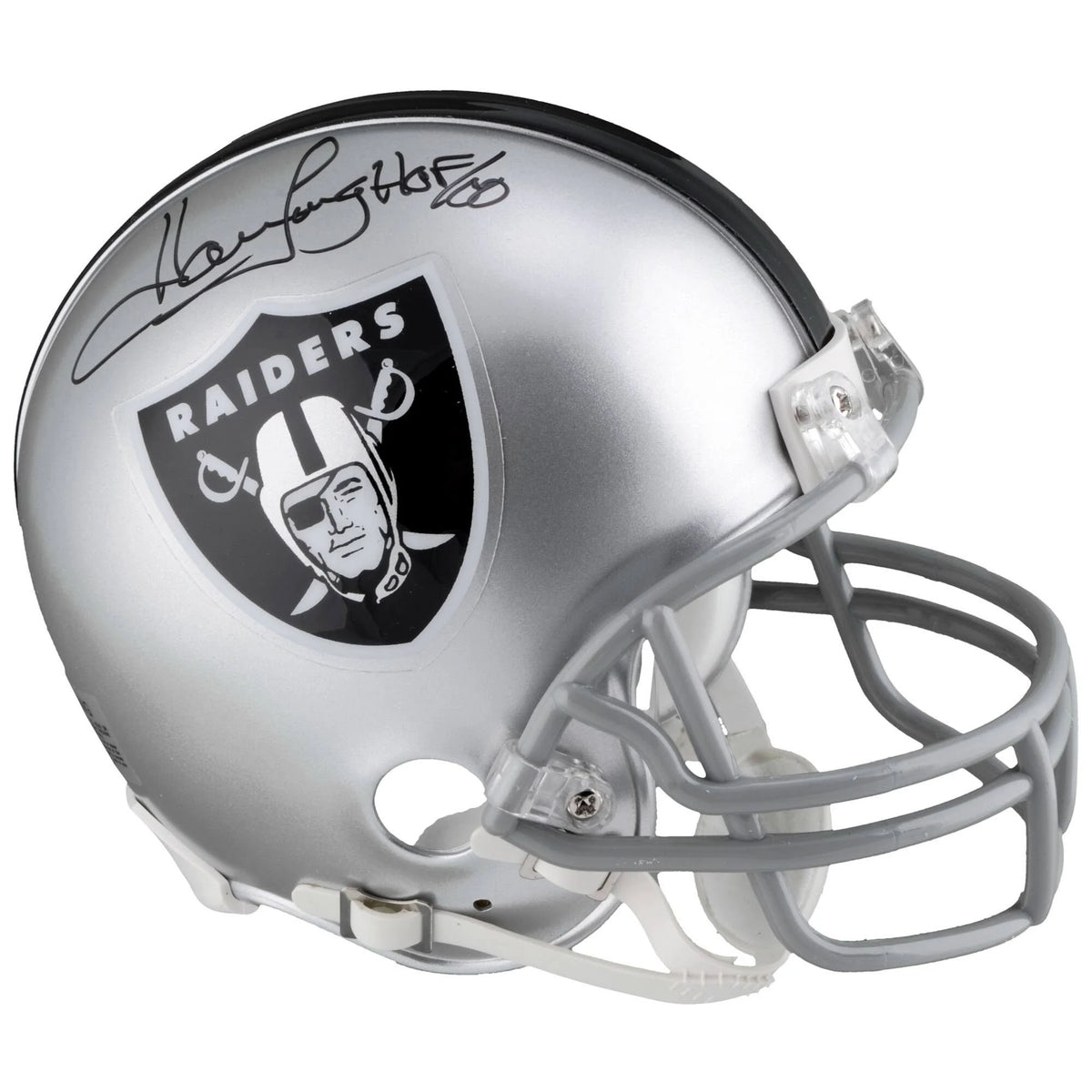 Autographed Mini Helmet with Inscription O2281