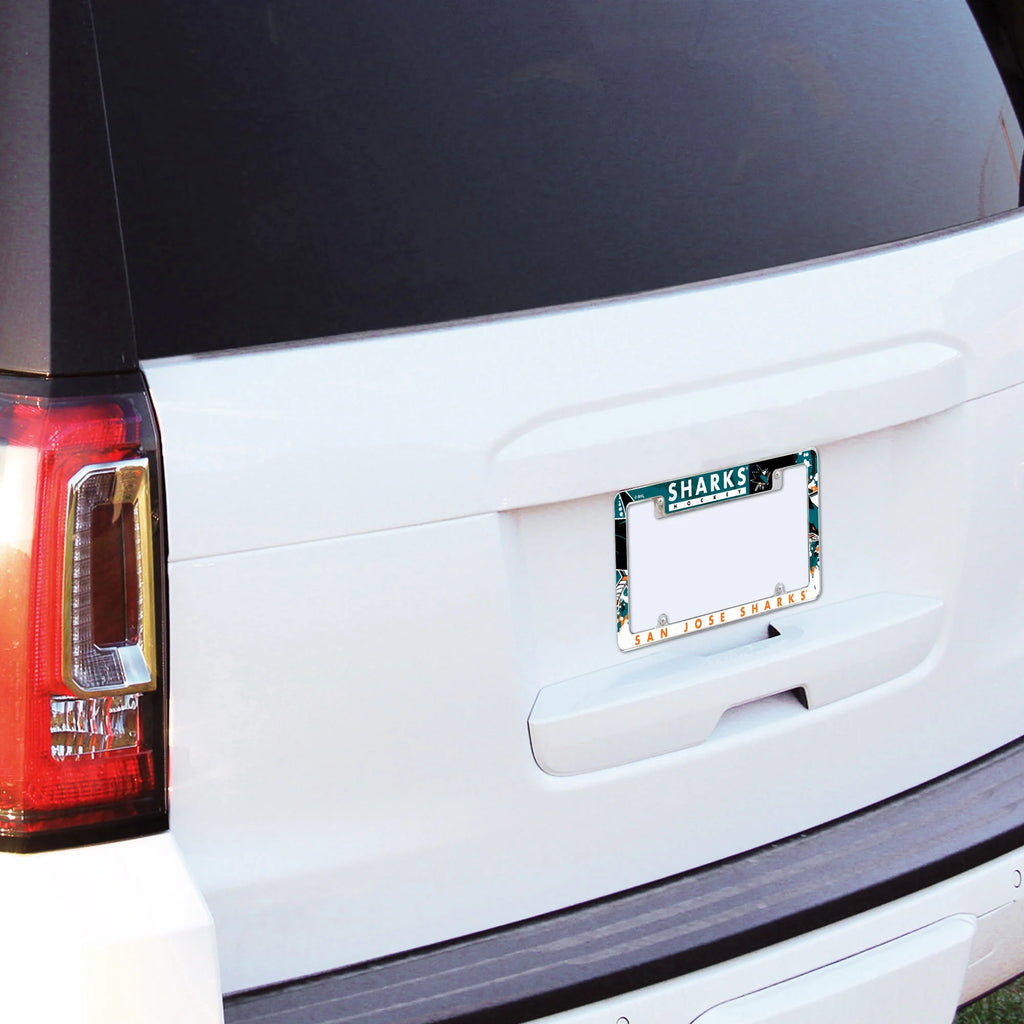 Chrome Metal License Plate Frame O5778