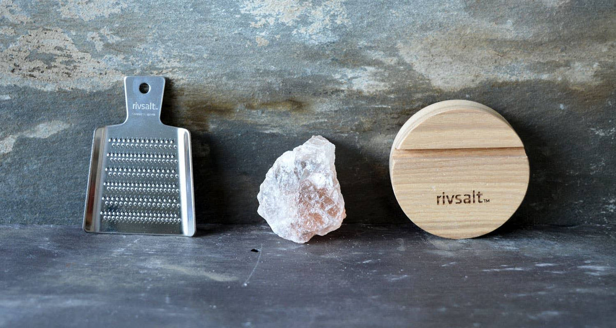 Himalayan Rock Salt Grater Set J246
