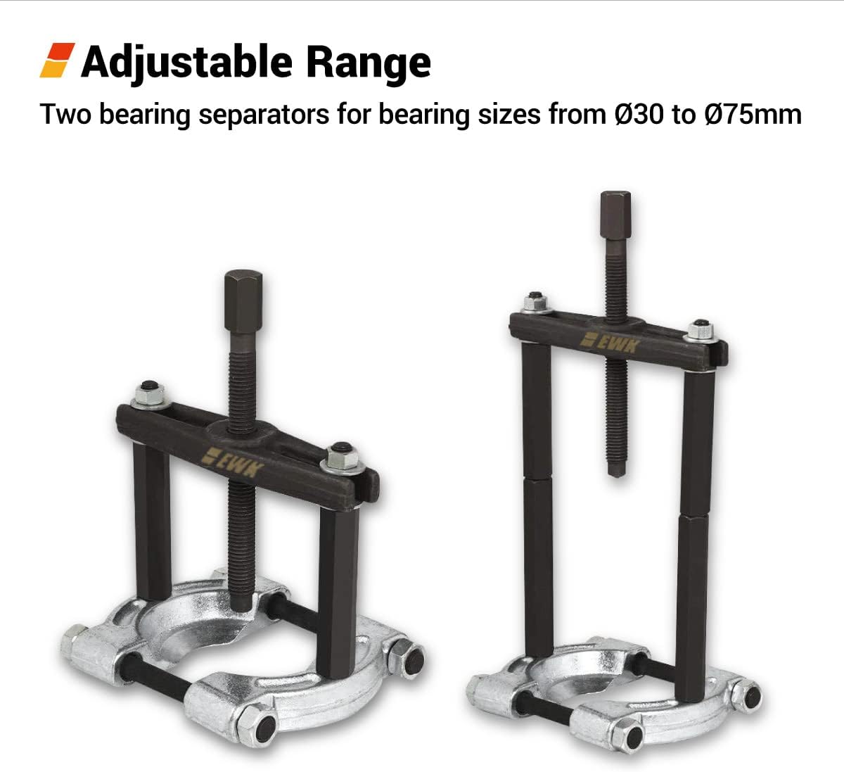 12 Pcs 5 Ton Capacity Wheel Bearing Removal Tool Set L918859