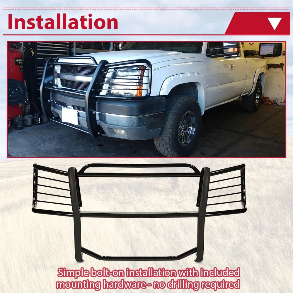 Front Bumper Brush Grill Guard for Chevy Avalanche Tahoe Suburban 1500 F34693