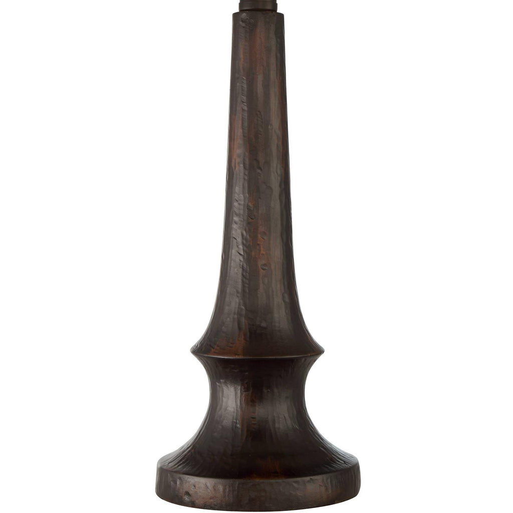 Rustic Table Lamp Aged Bronze Mica Drum Shade W2219