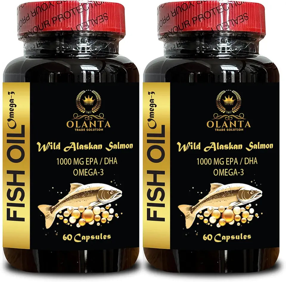 Liquid Fish Oil Supplement with EPA & DHA 120 Softgels I9966