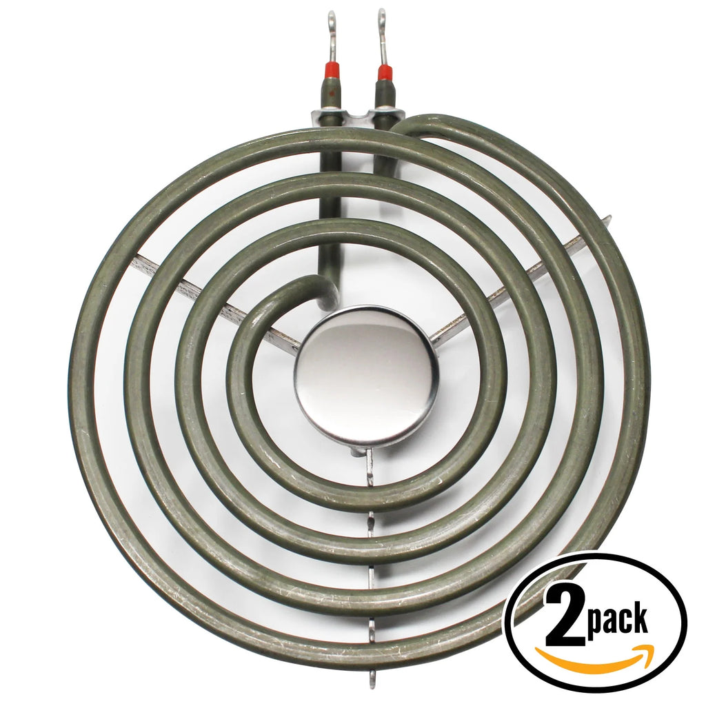 2-Pack 6 inch 4 Turns Surface Burner Element for Range, Stove & Cooktop W665691