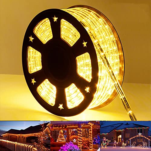 100ft 720 LED Connectable Flexible Tube Lights with 8 Modes, Waterproof Multicolor LED Rope Lights X2165