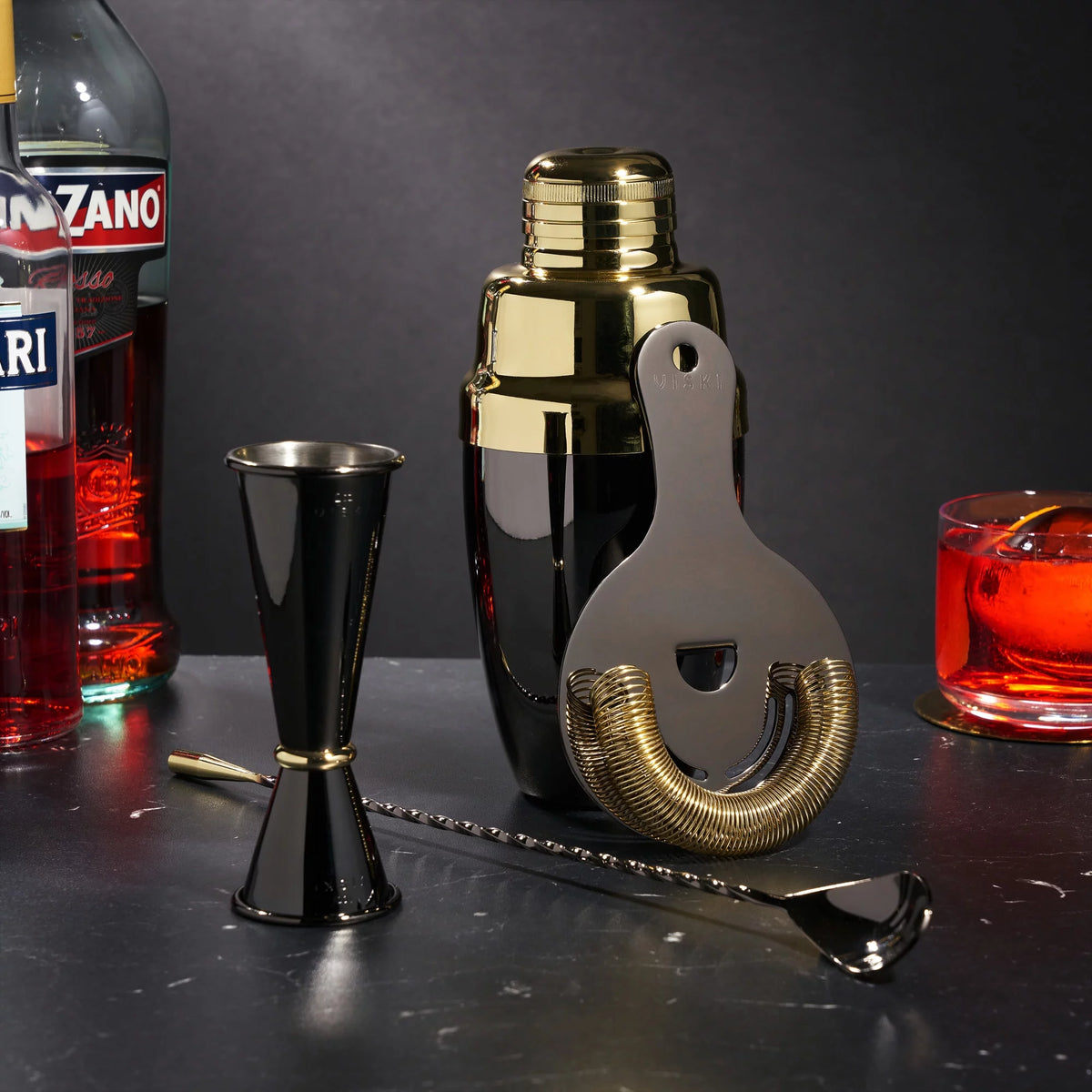 4 Piece Stainless Steel Barware Set T2348