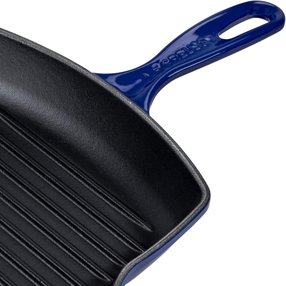 Enameled Cast Iron Square Skillet Grill E2413