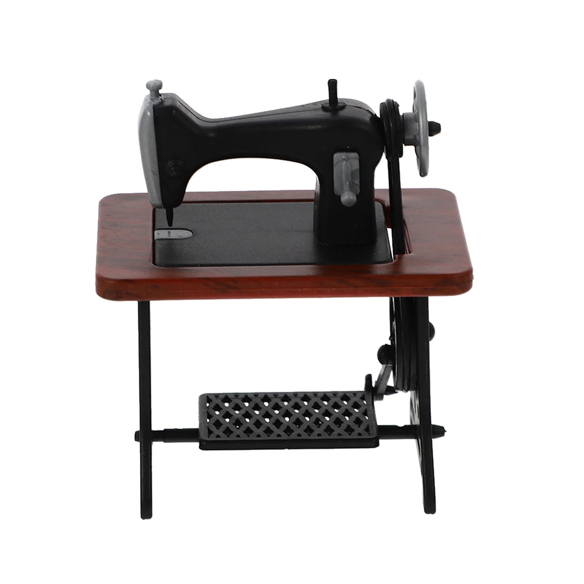 Miniature Wooden Dollhouse Furniture Sewing Machine B207807