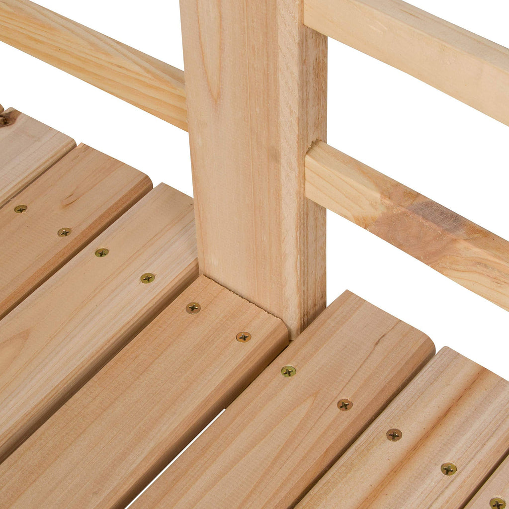 5 ft. Cedar Garden Bridge W488188