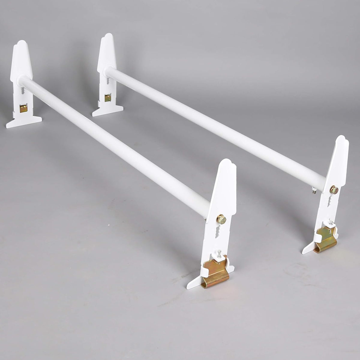 Adjustable Van Roof Ladder Rack Carrier 2 Cross Bars 47''-77'' 500lbs Pack of 2 C457378
