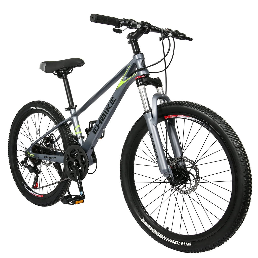 24 inch 21 Speed Black Mountain Bikes B165351