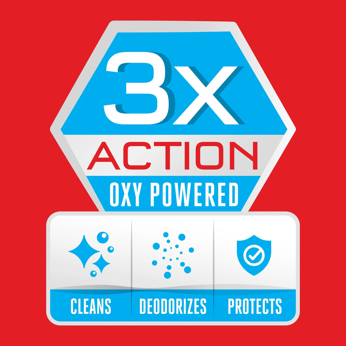 Triple Action Oxy Deep Carpet Cleaner, 96 oz. R343465