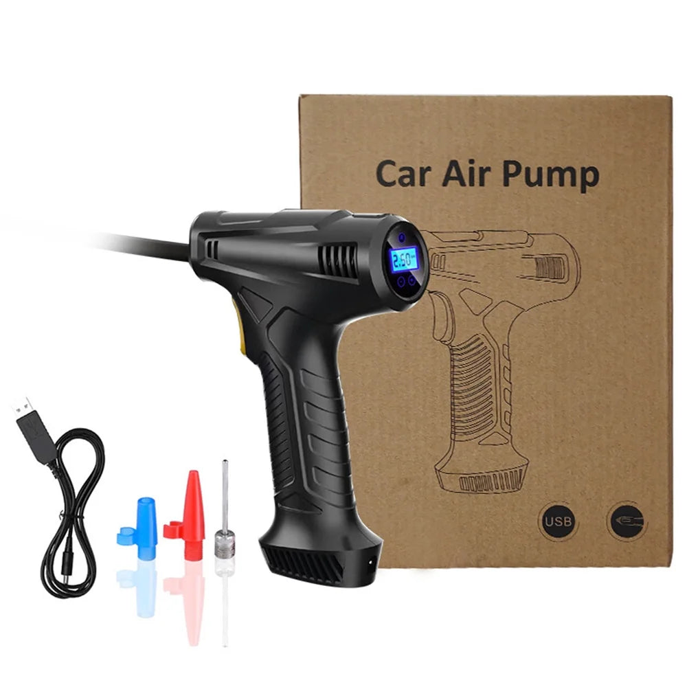 Portable Air Compressor 150 PSI Car Tire Pump S48796
