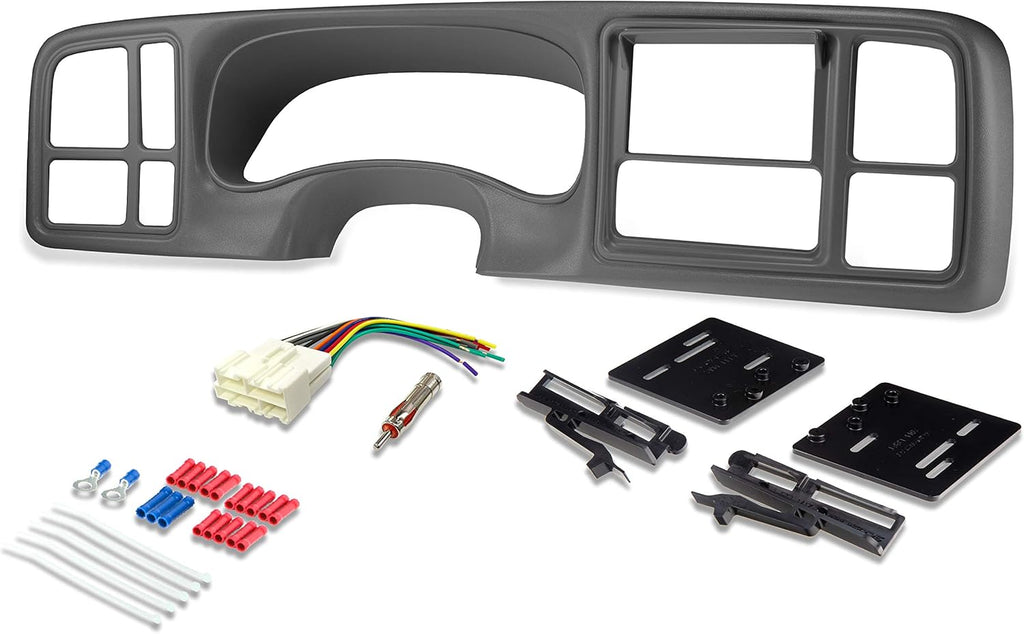 Double DIN Dash Kit Graphite W888022