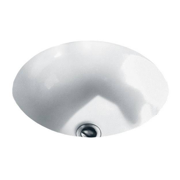 Bone Undermount Bathroom Sink N664