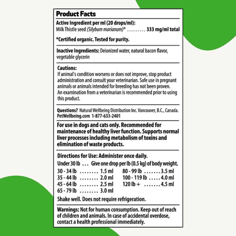 Milk Thistle for Dogs L29519