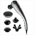 Percussion Handheld Massager with 5 Attachment Heads and Storage Case, Pack of 2 X282693