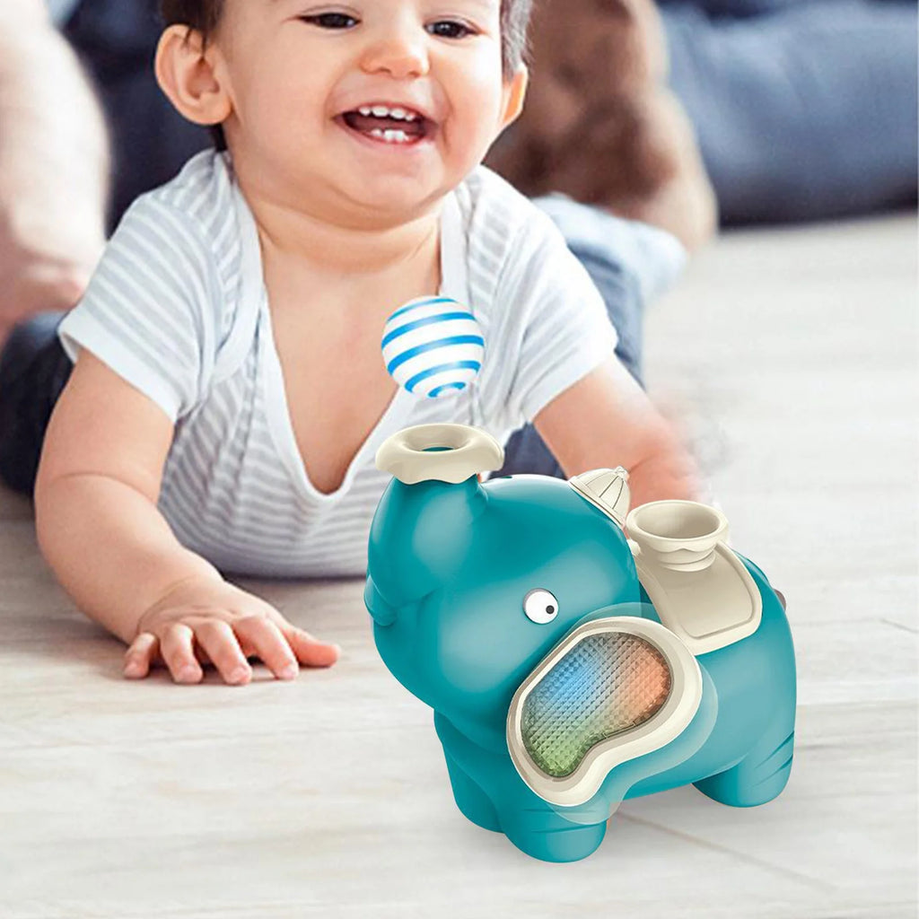 Blue Electric Blowing Ball Toy F621