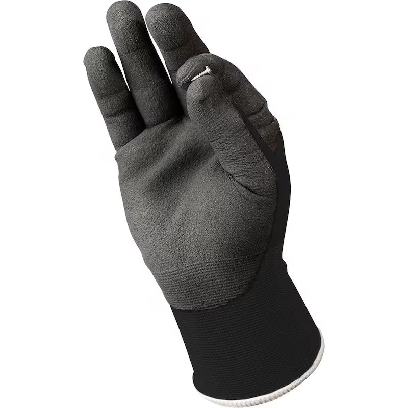 Black Nitrile Cut Resistant Work Gloves R1578