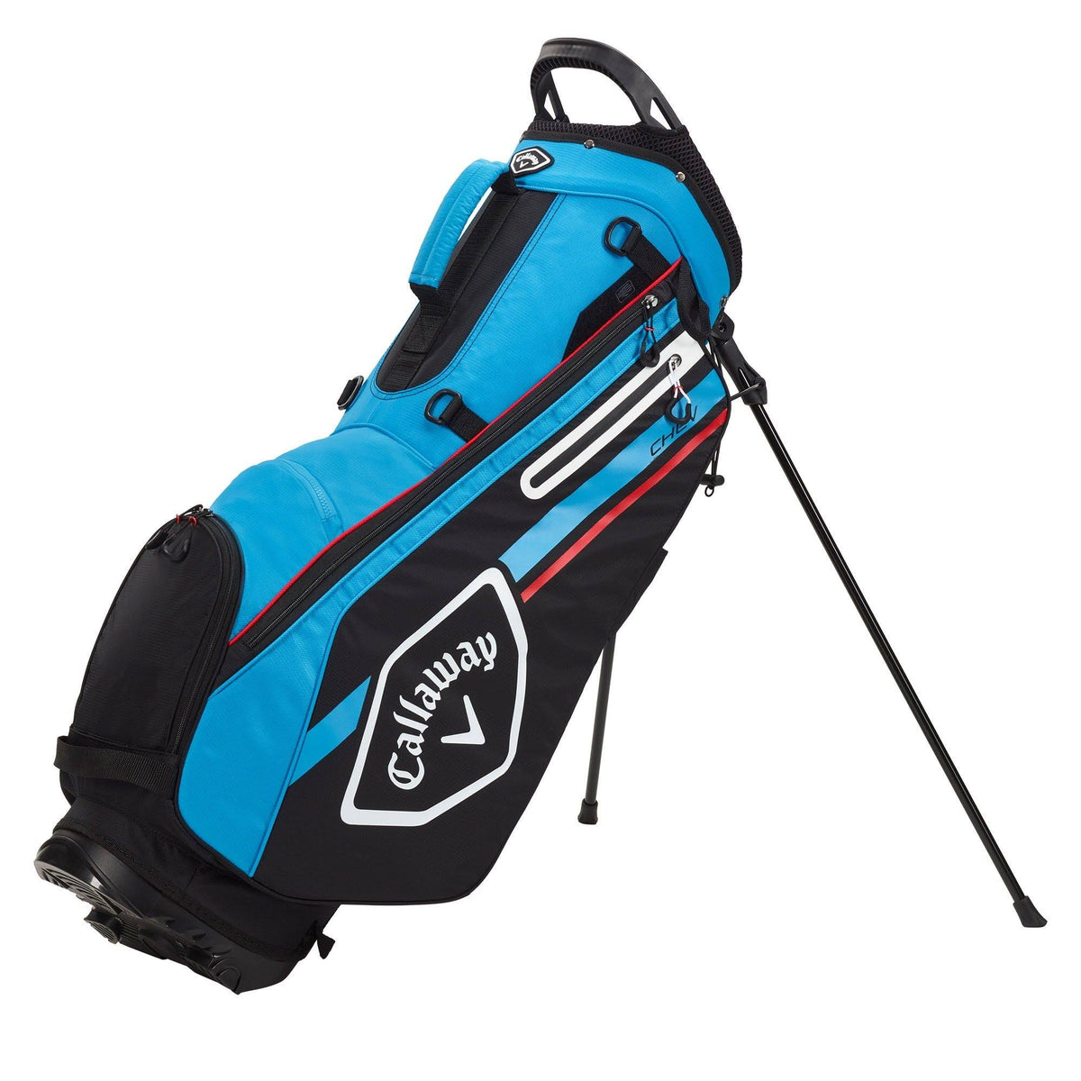 White Black Red Golf Stand Bag L370