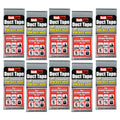Compact Flat Fold Duct Tape, Pocket size, 10-Pack, Silver T9990