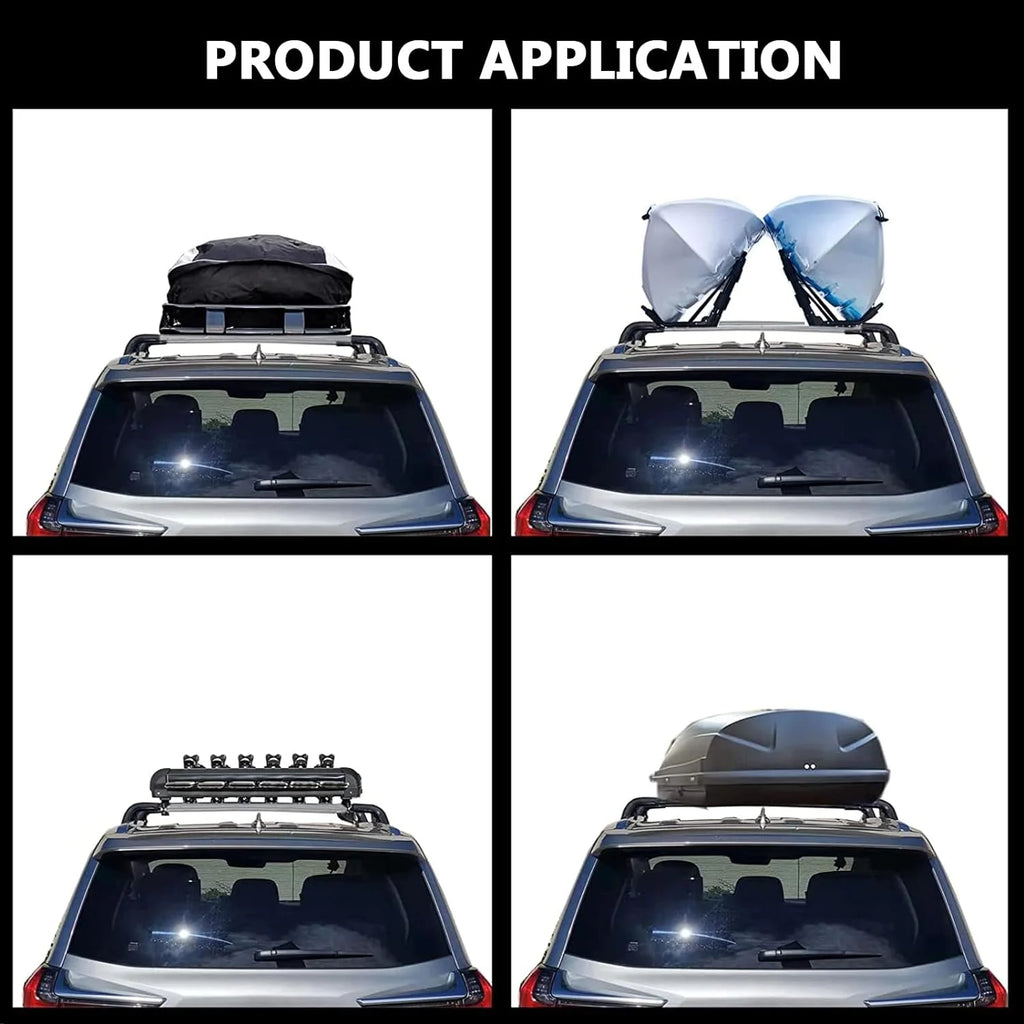 Lockable Roof Rack Crossbars with Flush Side Rails P625318