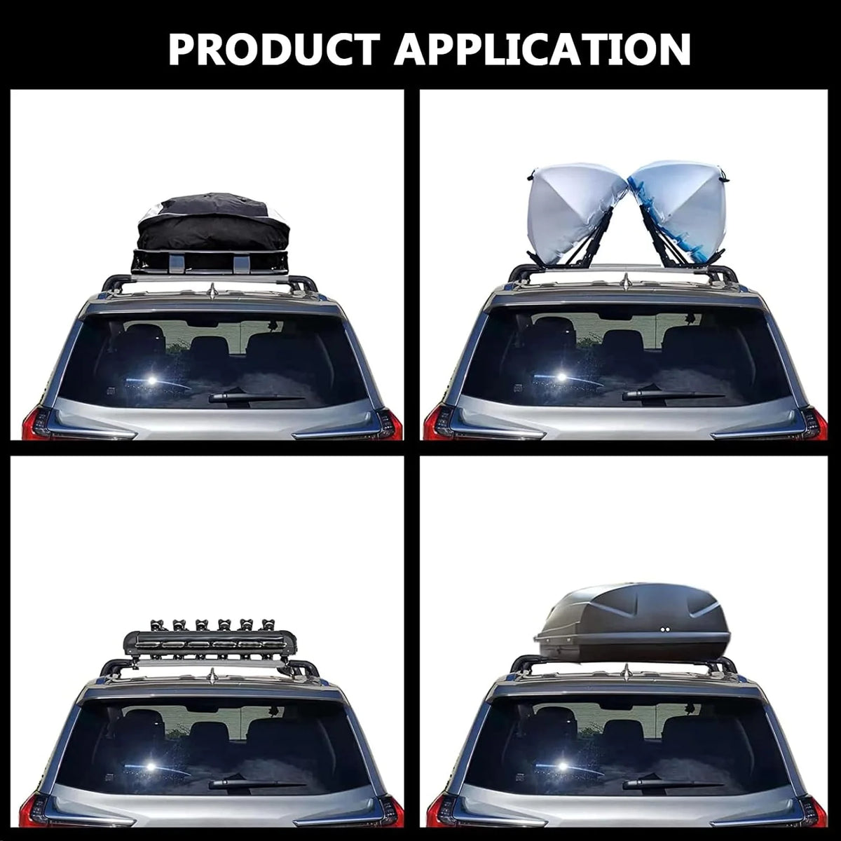 Lockable Roof Rack Crossbars with Flush Side Rails P625318