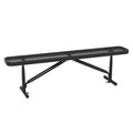 Heavy Duty Metal Park Bench with Portable Frame Z716