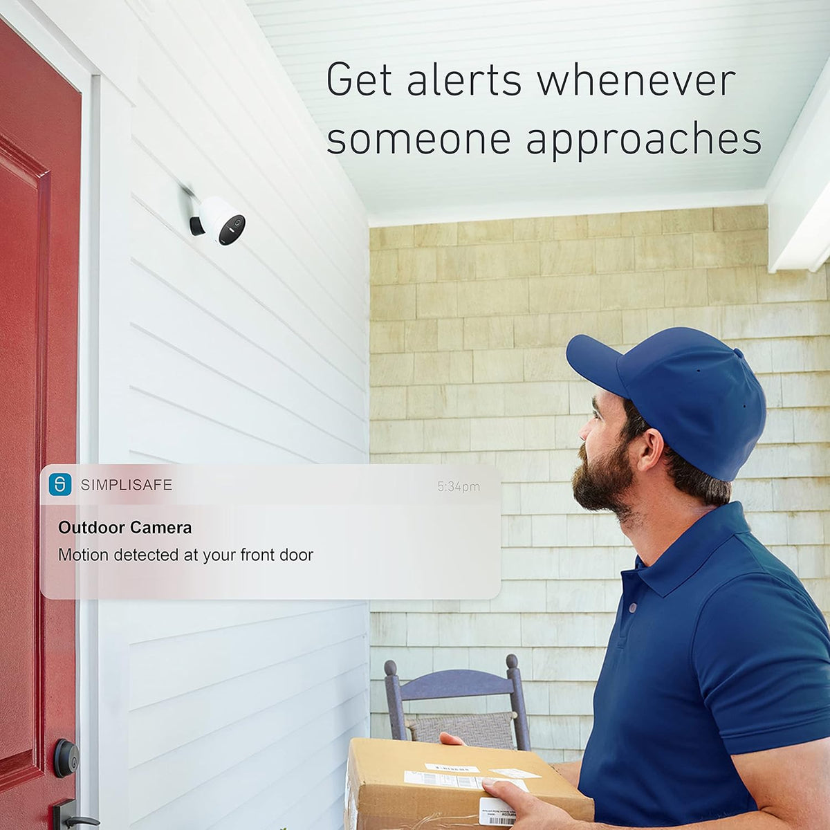 7 Piece Wireless Outdoor Camera Home Security System X69250