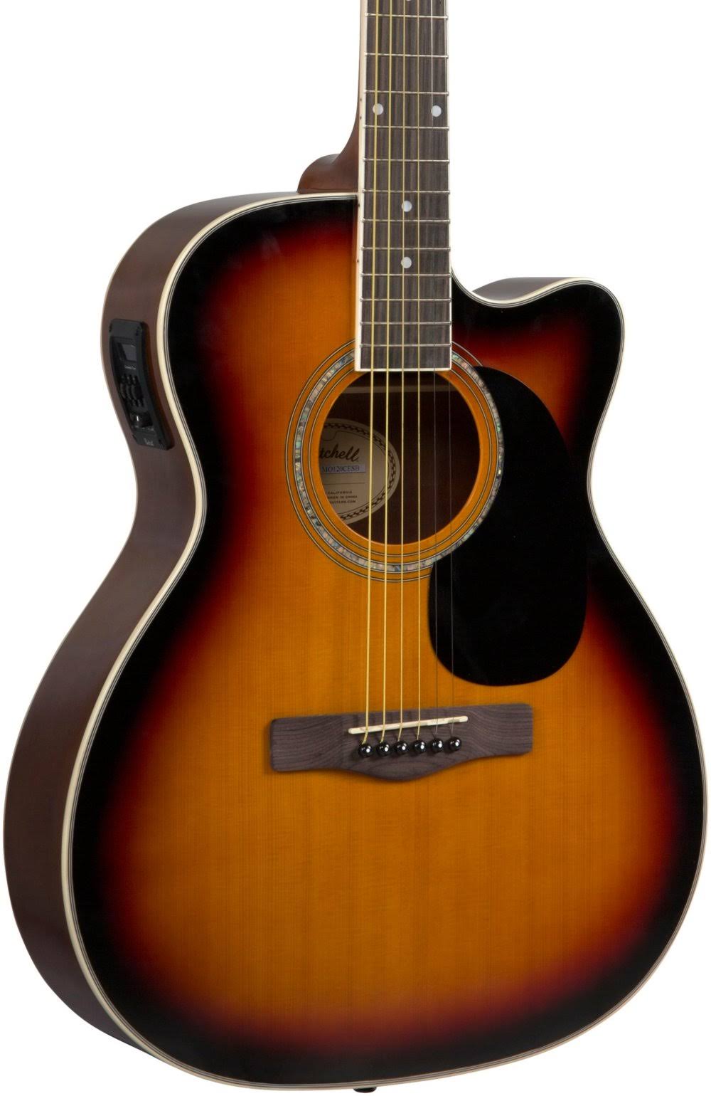 3-Color Sunburst Acoustic-Electric Guitar Z639
