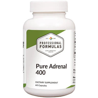 Pure Adrenal 400 60 Capsules T524387