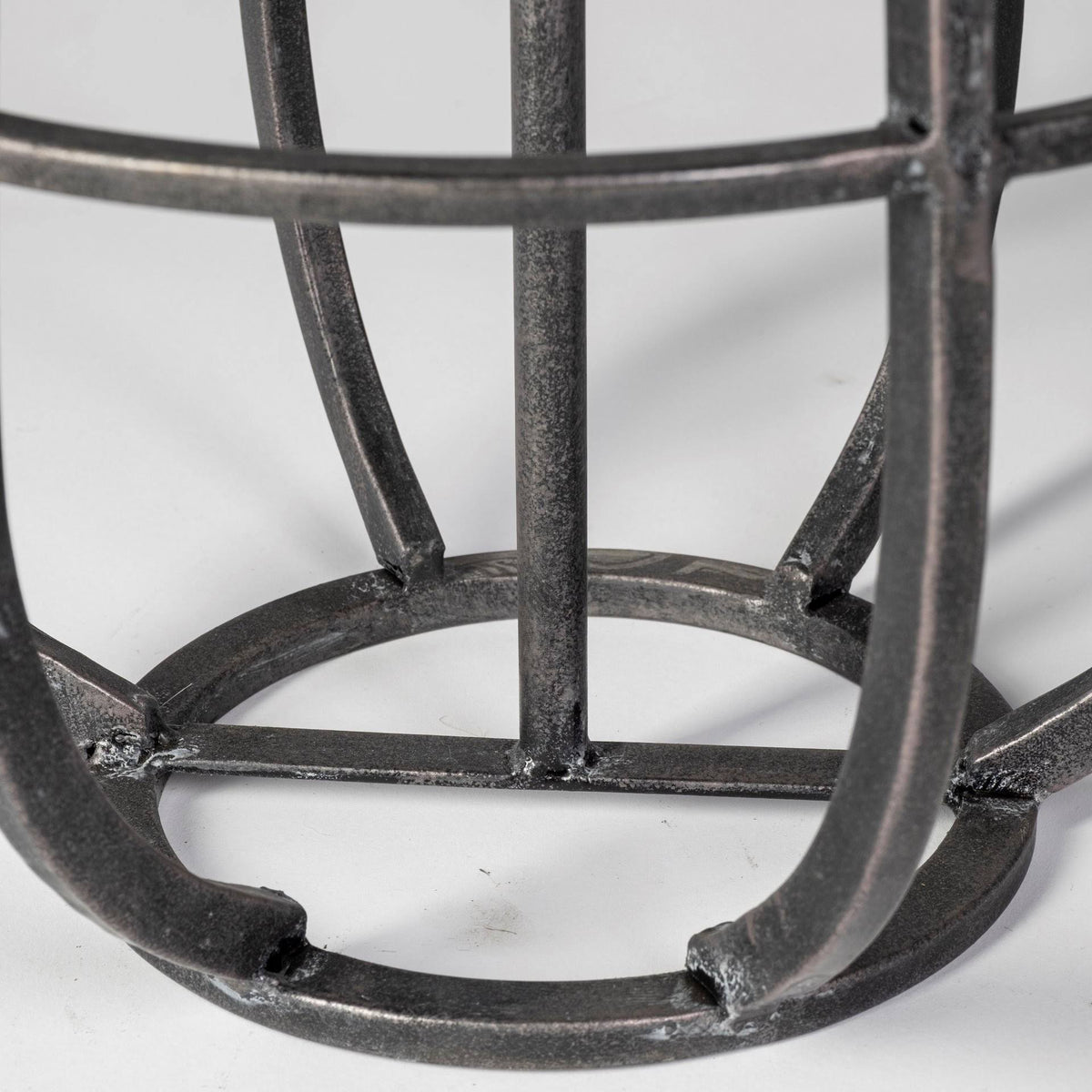 Black Metal Candle Holder Lantern P303