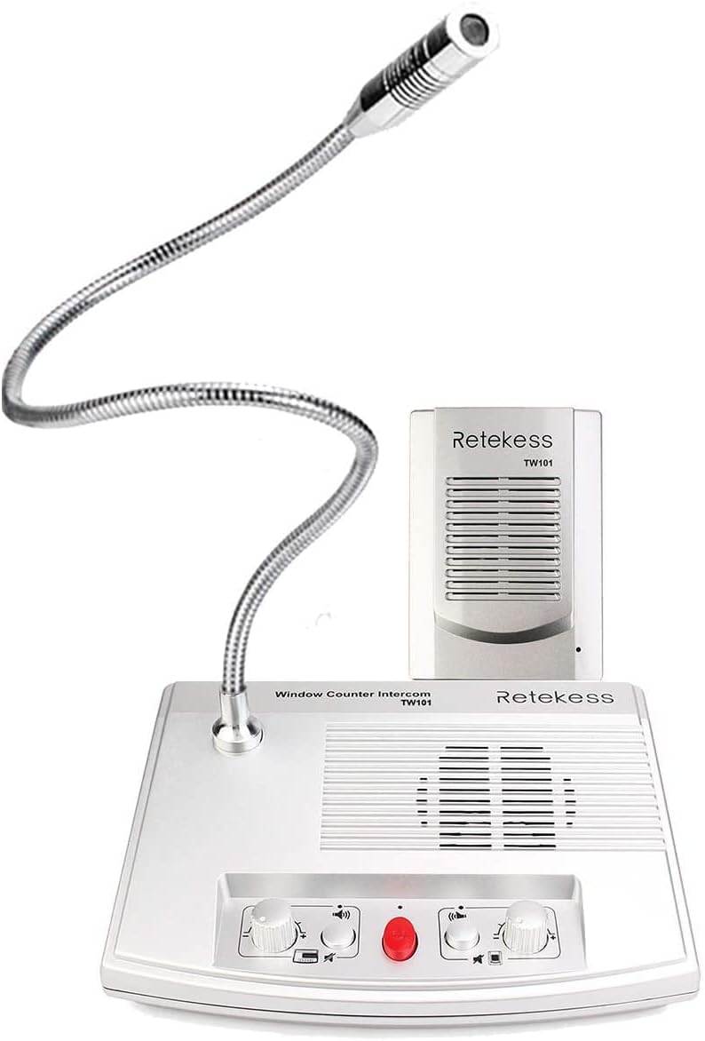 Window Speaker, Drive Thru Intercom System, Two Way Communication Devices Q36470
