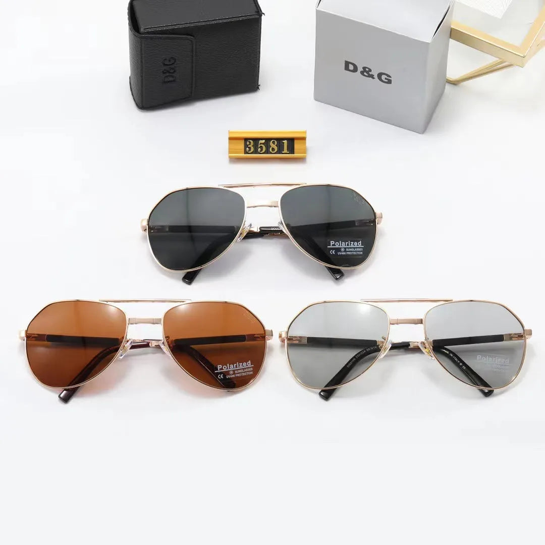 Folding Box Sunglasses Polarizer Y725