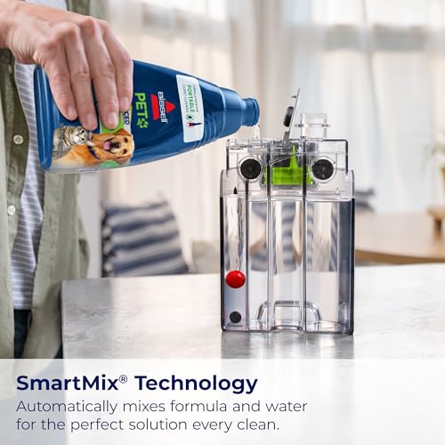 Portable Carpet and Upholstery Deep Cleaner with Self-Cleaning Tough Stain Tool and Pet Hair Removal Tool A83599