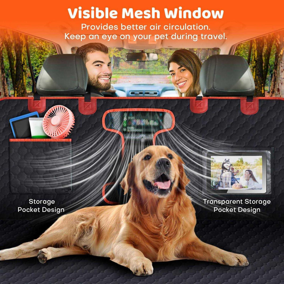 Dog Car Seat Cover W593