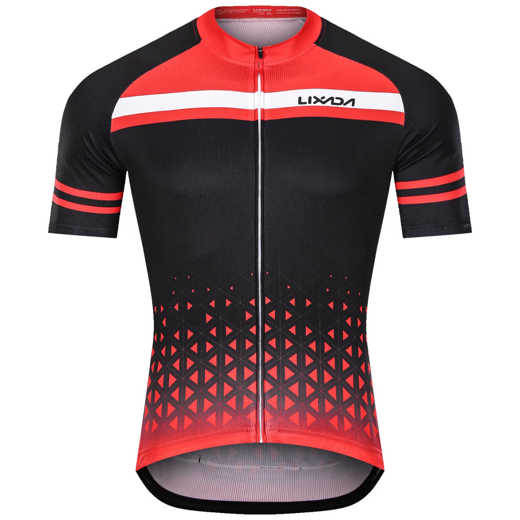 Breathable Quick-Dry Short Sleeve Cycling Jersey Set K3791