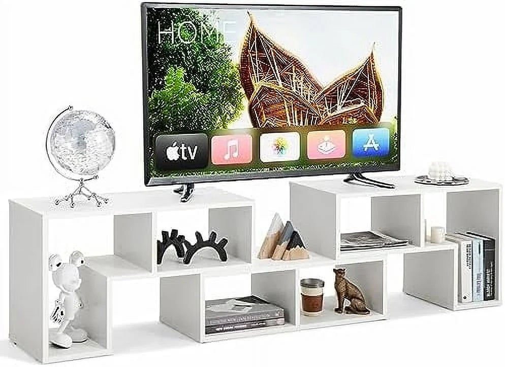50 55 60 65 Inch TV Stand with Open Shelves N650