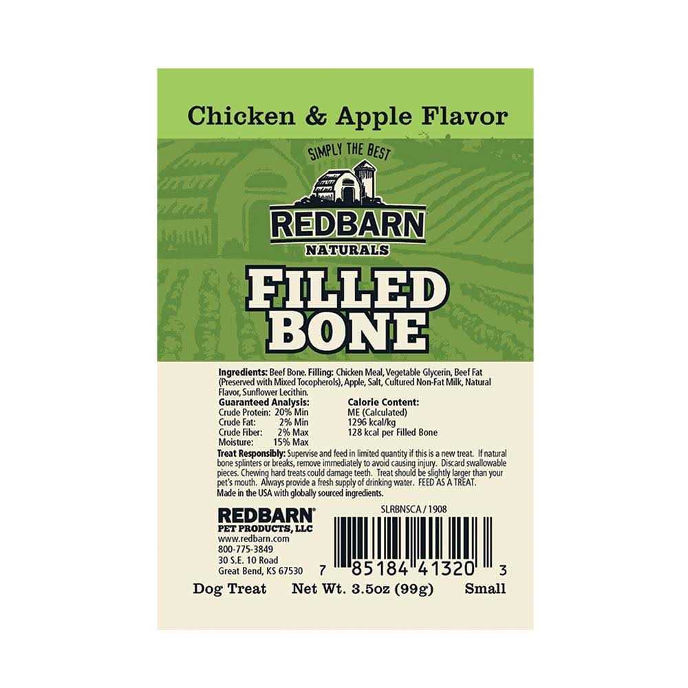 Natural Filled Bone Flavor Small Case U624