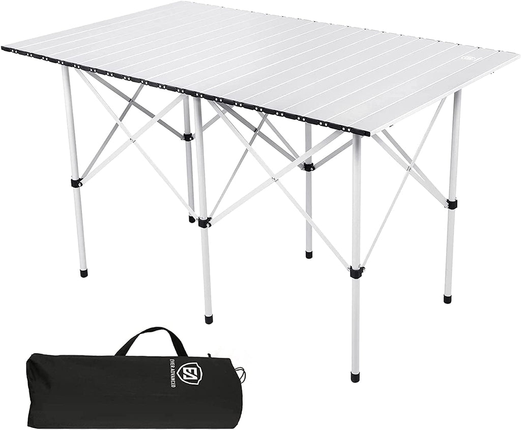 Lightweight Portable Aluminum Camping Table with Carry Bag I567