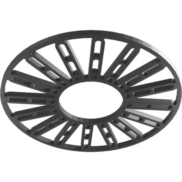 36x22OD x 13 1/8x22ID x 1x22P PVC Pierced Ceiling Medallion F52672