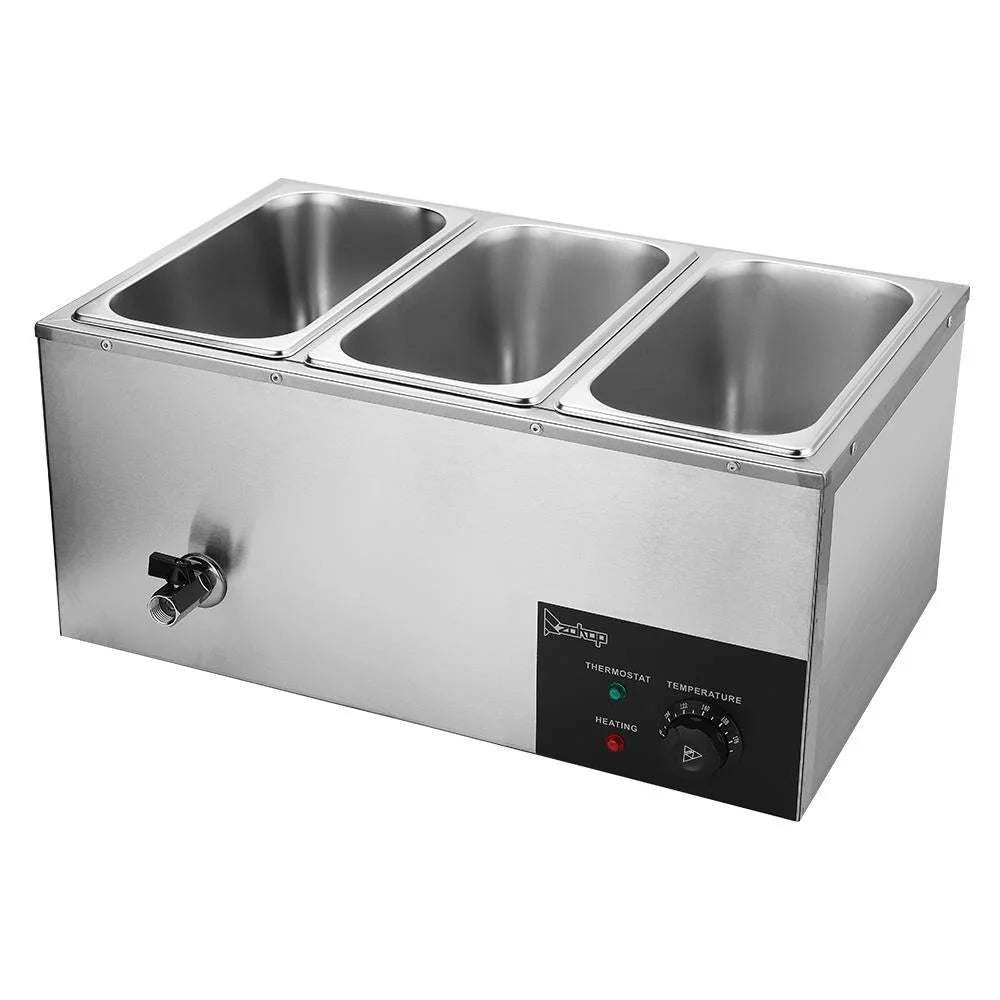 6.9Qt Stainless Steel Food Warmer Steam Table S6088
